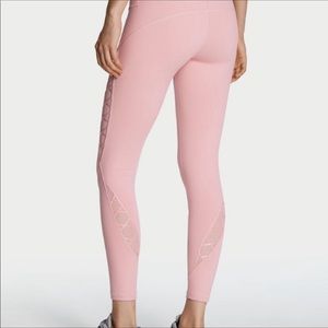 Knockout pink workout leggings